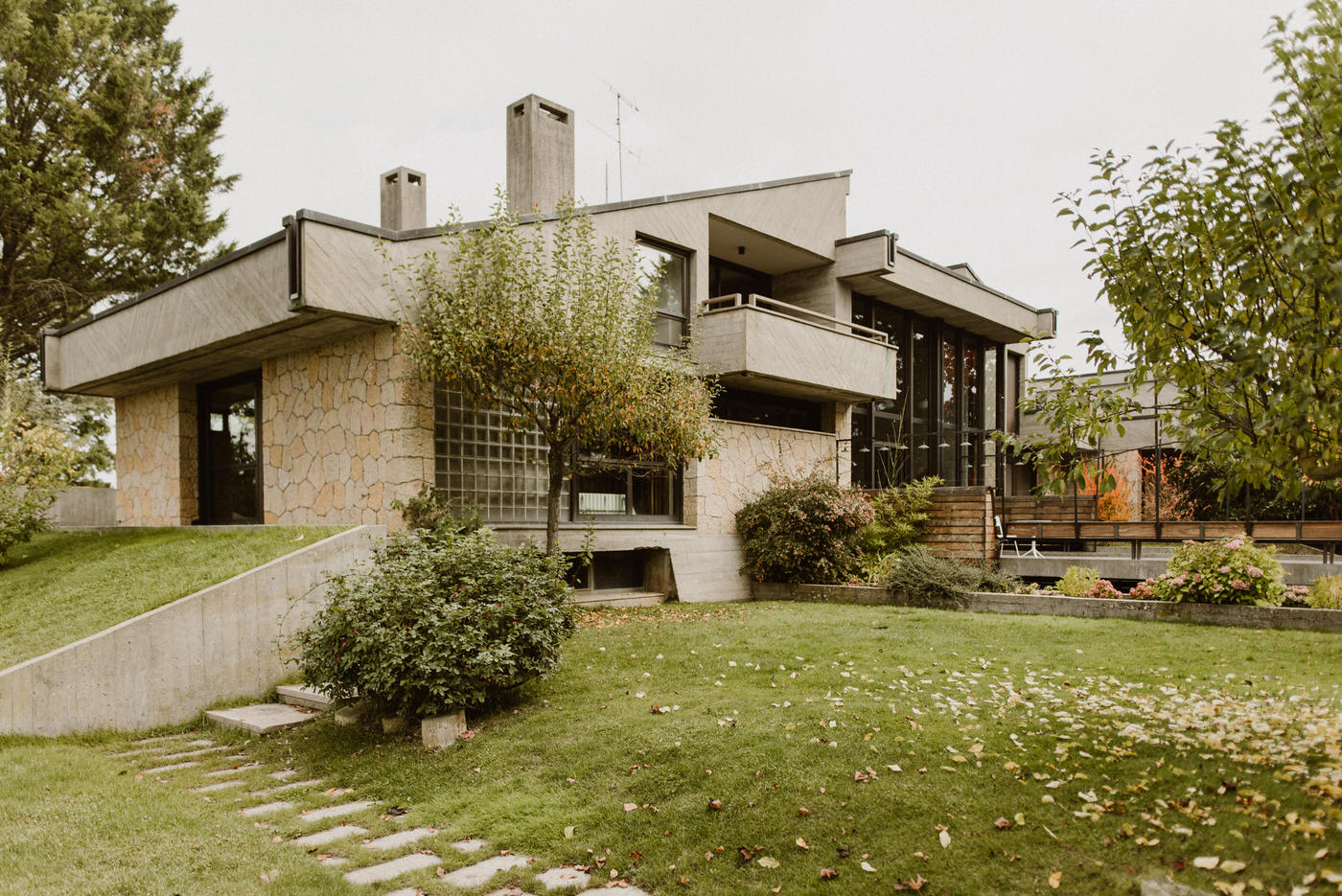 Fotografía de arquitectura para Casa Secuoya en Burgos